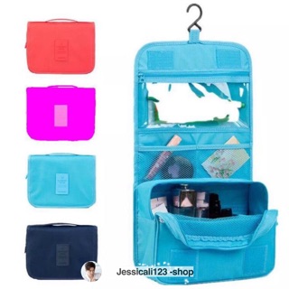 Portable travel washing bag cosmetic bag toiletry pouch
