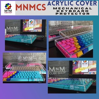 Acrylic Glass Mechanical Keyboard Cover for 61 / 65 / 68 / 71 / 75 / 84 / 87 / 96 / 100 / 104 keys
