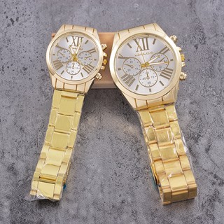 MK stainless steel gold rossgold silver couple watch gift #MK01CPCHP