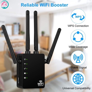 1200Mbps Dual-Band 2.4 WIFI Range Extender WiFi Repeater Wireless Home Network