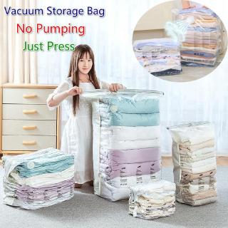 Vacuum Storage Bags for Clothes Quilts Pillows Space Saver Extra Strong