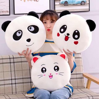 K2-shop Panda pillow Plush Doll Toy Sofa Throw Pillow