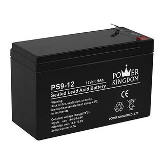 ✲₪∏Power Kingdom UPS Battery 12V 9Ah 20hr PS9-12 12 Volts 9 Ampere
