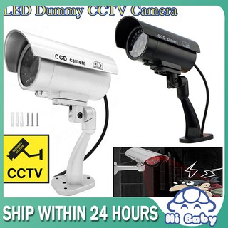 Dummy CCTV Camera Outdoor Indoor Home Security Dummy Cameras Simulated Video Surveillance (1)