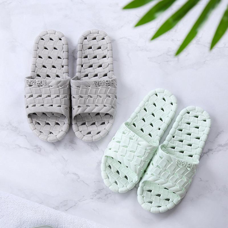 COD Bathroom Slippers Anti-slip Sandals Bath Leaking Sandals (1)