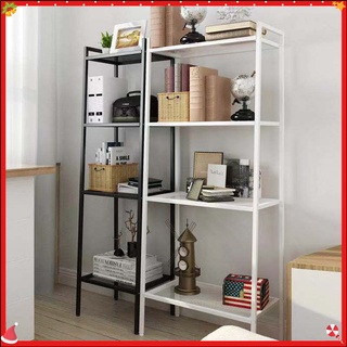 Furniture 4-layer metal bookshelf unit bookshelf storage rack