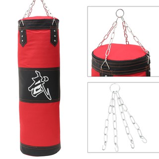 Ready Stock Boxing Punch Bag Fitness Sandbags Hollow Empty 100cm (3)