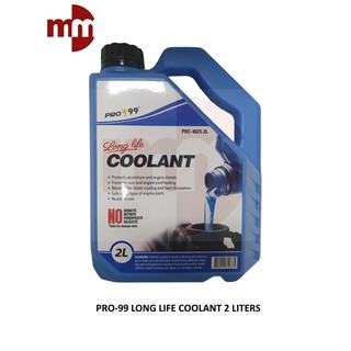 PRO-99 LONG LIFE COOLANT BLUE 2 LITERS READY TO USE