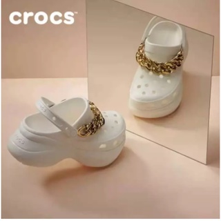 CROCS Bae Embellished Clogs With Chain OEM Top Grade Quality Slippers Slip on for Women