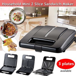 220V 70W Household Electric Cake Maker Sandwich Breakfast Machine Sandwich Iron Toaster Baking Break