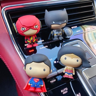 ♥ RT✨ Genuine Authorized Justice League Doll Car Perfume Cartoon Batman Superman Car Outlet Aromatherapy Decoration