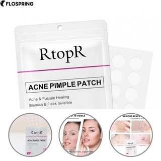 Flospring Lightweight Pimple Patch Hydrocolloid Acne Invisible Pimple Patch Acne Healing for Female