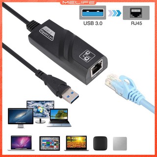 USB 3.0 To Gigabit Ethernet Network Converter RJ45 High Speed 10/100/1000Mbps LAN Network Card Adapter