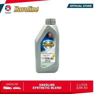 Caltex Havoline Synthetic Blend SAE 10W40 1 Liter