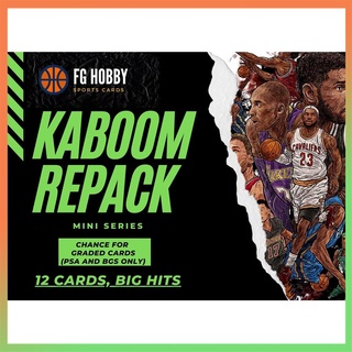 HOT NBA KABOOM REPACK MINI SERIES! CHANCE FOR GRADED CARD! (READ DESCRIP