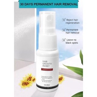Hair Care∋Permanent Hair Removal Fast Gentle Body Hair Removal Leg Hair Growth Suppression Spray Moi