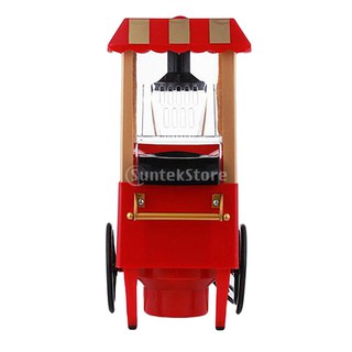 Home Small Electric Carnival Popcorn Maker Retro Machine For Kids US Plug DMVp