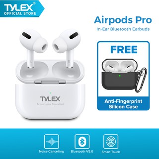 Tylex Airpods Pro True Wireless Stereo Earbuds Active Noise Cancellation with FREE Silicon Case