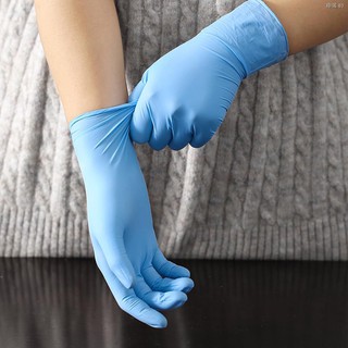 COD PVC Gloves Surgical 50pcs Blue Nitrile Gloves Powder Free Disposable Latex Gloves