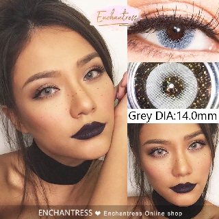 [Enchantress] 2pcs Natural Soft Colored Contact lens Yearly use 0.00【w/Freebies】【W/O Solution】 CM18