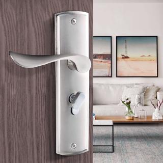 Mechanical Door Lock Set Aluminum Alloy Handle Deadbolt Latch Locks Interior Lockset Kit Door Hardware Home Office Security (3)
