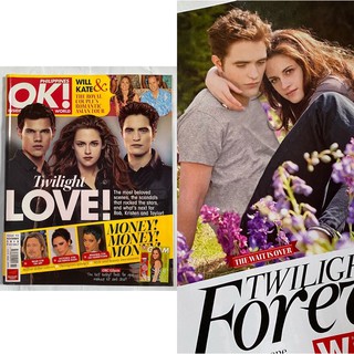 TWILIGHT SAGA OK Magazine Edward Cullen Bella Robert Pattinson Kristen Stewart (2)