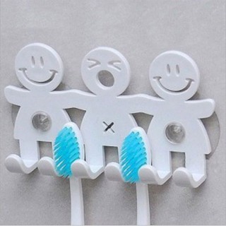 Huixin Household cute smiley face toothbrush suction
