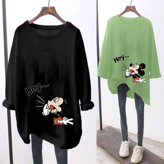 Maternity blouse T-shirt Long Sleeve Women Summer And Autumn 2020 Korean Version Of The Autumn And Winter Loose Pregnant Women 's Long-Sleeved shirt
