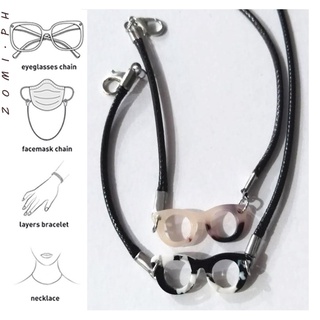 [ZOMI] Face Mask Lanyard Hanging Rope Chain Mask Neck Strap Glasses Holder Traceless Necklace Ear Hanging Rope Two Hooks