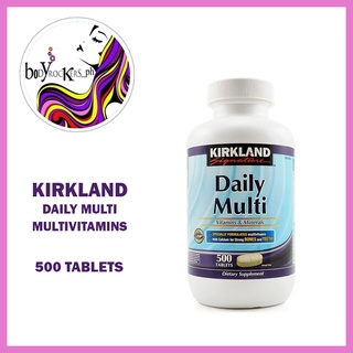 bodyrockers 500 Tablets Kirkland Daily Multi Multivitamins