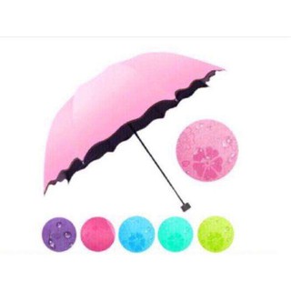 Magic Folding Sun / Rain Windproof Flowering Umbrella~