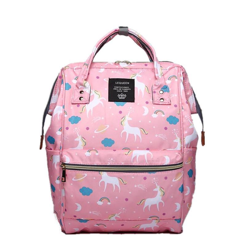 Unicorn Mommy Diaper Bag Maternity Baby Nappy Large Backpack