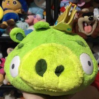 Angry Bird with crown plushie