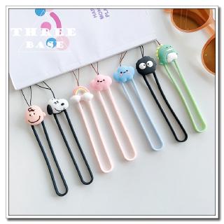 Wrist Straps Hand Lanyard Silicone Drop-proof hanging rope for phone /bag /key Finger ring buckle (1)