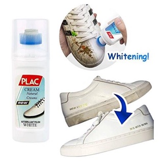 Insoles & Heel Liners■℡№Magic Shine Plac Cream Auto Brilliant Shoe Polish White