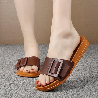 *mga kalakal sa stock*﹍HF New Arrival SOFT Adjustable Single Buckle Fashion Slipper sandal for women (3)