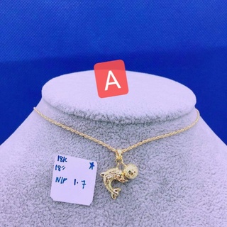 COD✅ PAWNABLE✅ NECKLACEwithPENDANT 18KGOLD✅