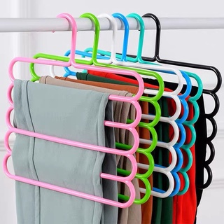 Kelly 5 Layer Multifunctional Anti Skid Dry Wet Use Scarf Hanger Creative Towel Rack Bants Hanger