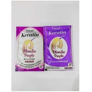 Monea Keratin Blondie Purple Shampoo or Conditioner Sachet (Original)
