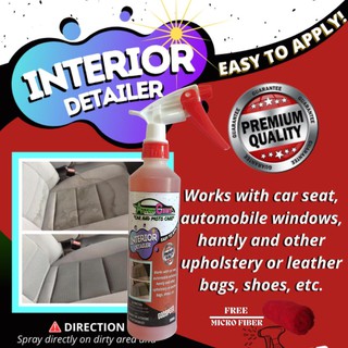 Automotive Care◙☂Astrochem Interior Detailer 500ml Car cielling Cleaner Prevents unpleasant smell