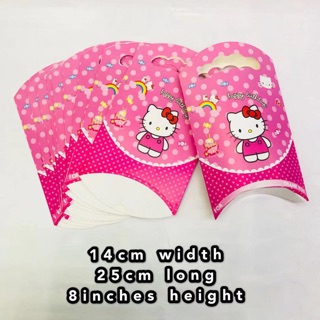 Paper loot bag Hello Kitty 50pesos/10pcs