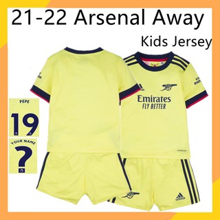 Arsenal Jersey Away 21-22 for Kids 2-13 Years Football Jersey