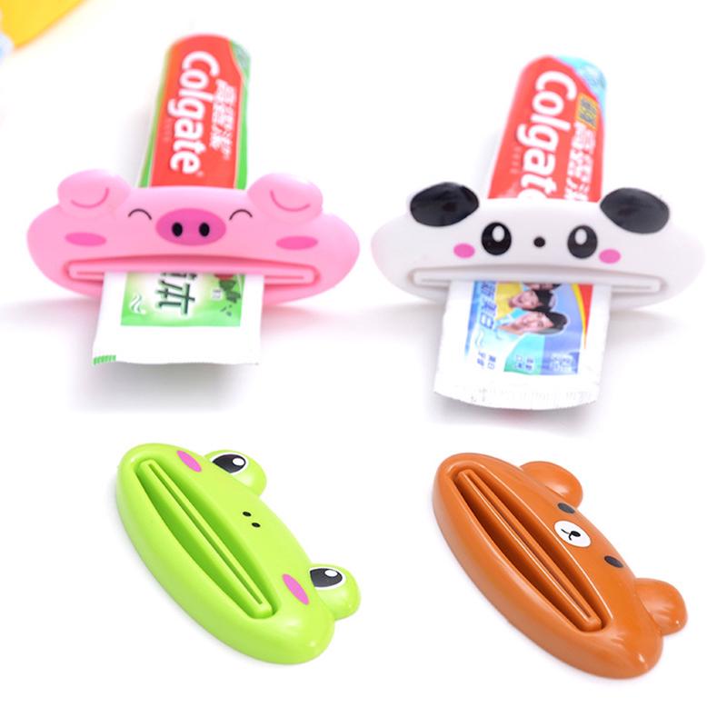 Lovely Cartoon Animal Multi-function Toothpaste Squeezer Cute Bathroom Accessories Manual Squeezer