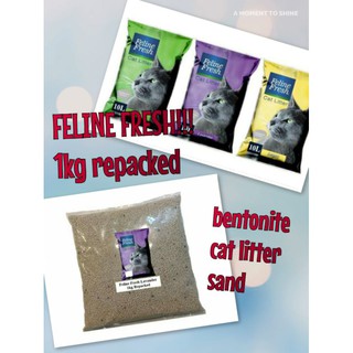 Feline Fresh 1Kg bentonite cat litter