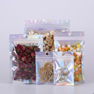 20/50Pcs In Bulk Holographic pouch Laser Storage Bag Wholesale Idea Gift Packaging Cosmetics Pouch (6)