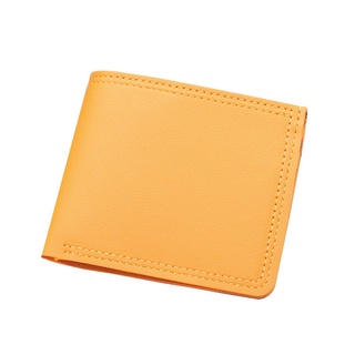 Ultra-thin Button Wallet Fashion Ladies Short Zipper Wallet Wallet Simple Japanese and Korean Folding Wallet (8)