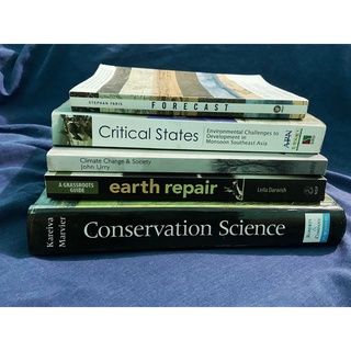 Preloved books on Environmental Science Climate Change and Conservation