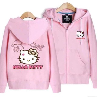 R#6835 Hello Kitty Hoodie Jackets For Women