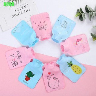 {HG}Mini Cartoon Hot Water Bag Container PVC Water-filled Type Warm Hand Treasure