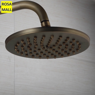 Rosa Mall New 8 Inch Rainfall Shower Head Antique Brass Wall Mounted Bathroom 3 Functions Hand Shower Sprayer Mixer Tap Faucet Set (3)